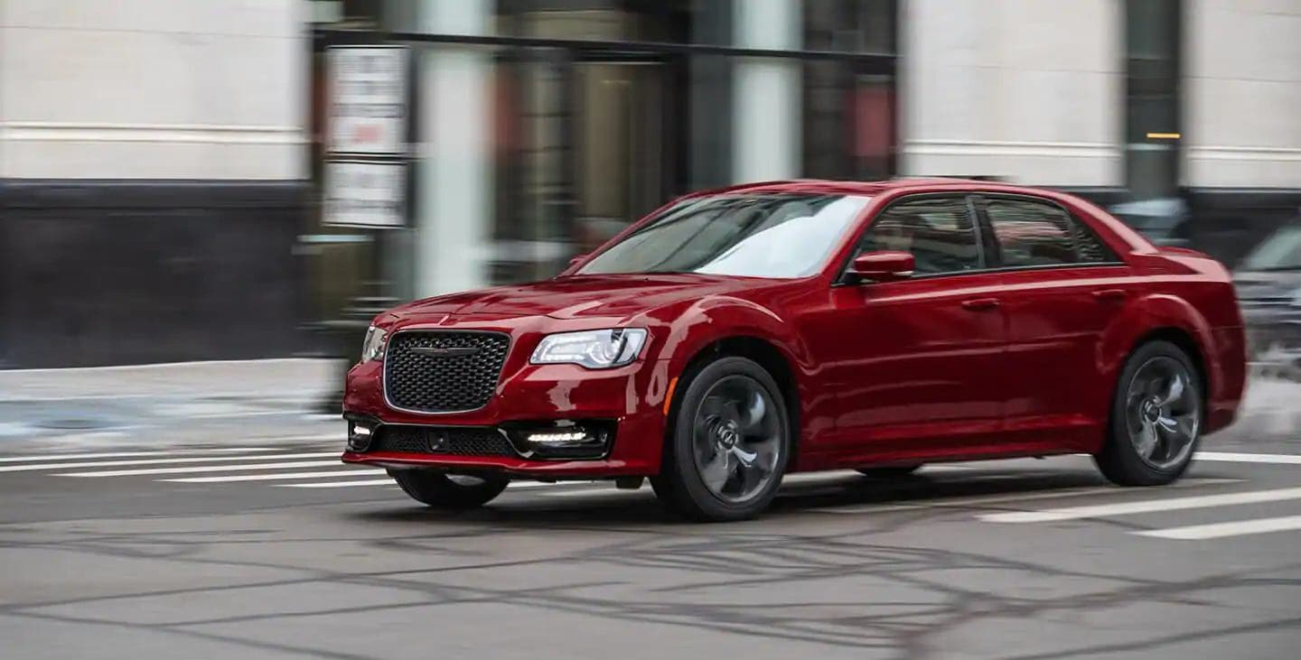 Red Chrysler 300