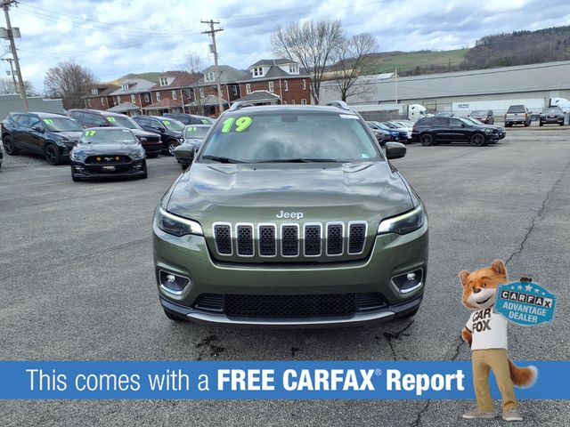 Used 2019 Jeep Cherokee Limited with VIN 1C4PJMDXXKD282167 for sale in Ellwood City, PA