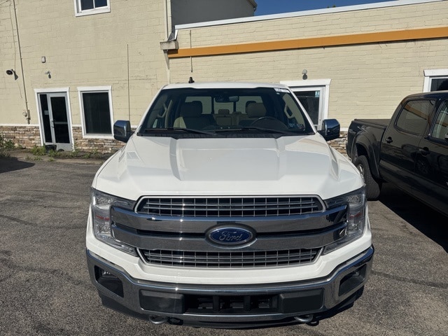 Certified 2020 Ford F-150 Lariat with VIN 1FTEW1E45LFA10627 for sale in Ellwood City, PA