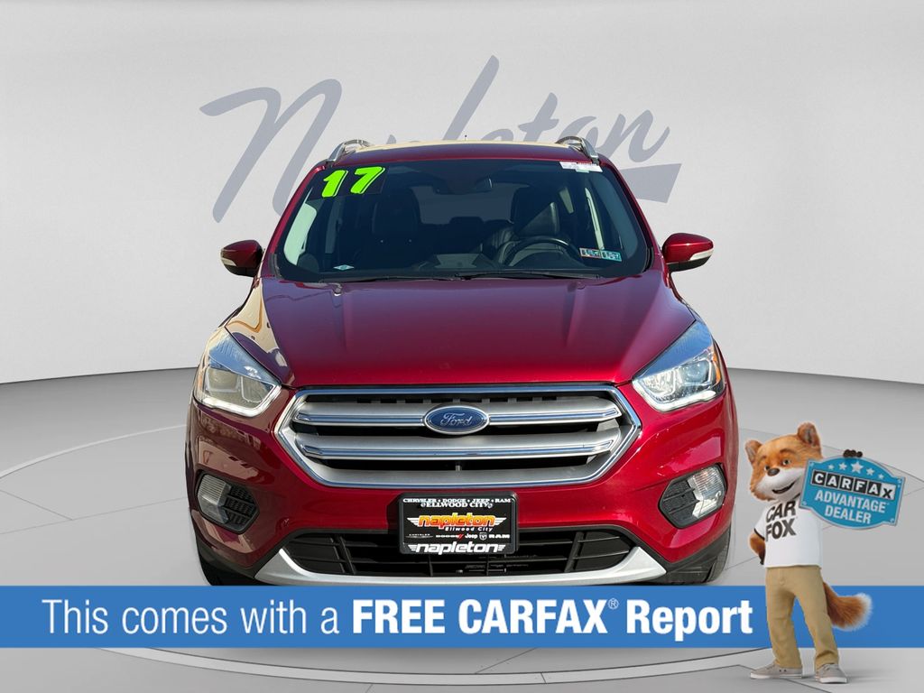Used 2017 Ford Escape Titanium with VIN 1FMCU9JDXHUA87428 for sale in Ellwood City, PA