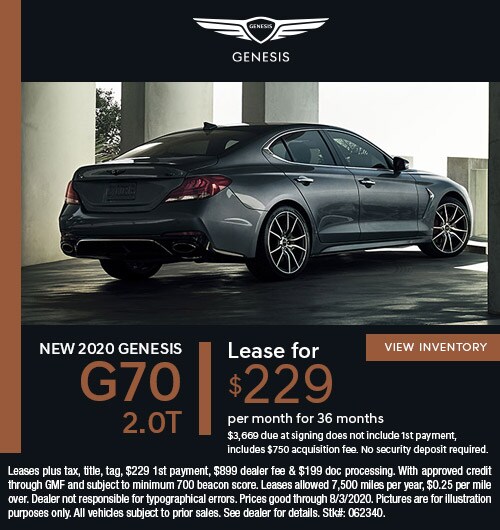 Genesis lease specials West Palm Beach Napleton's Genesis dealership