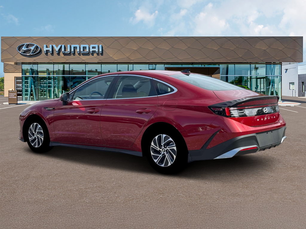 New 2026 Hyundai Sonata Hybrid Blue Sedan