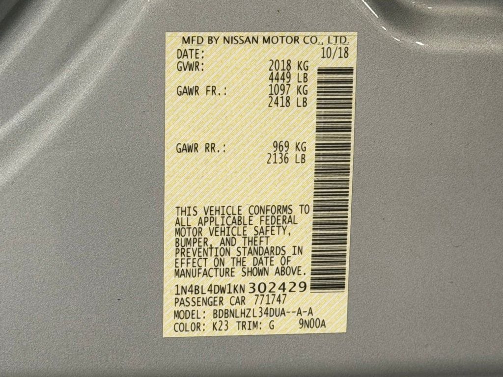 2019 Nissan Altima SV - Photo 26