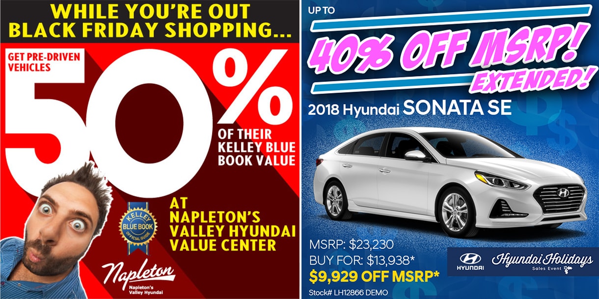Black Friday Deals Napleton's Valley Hyundai