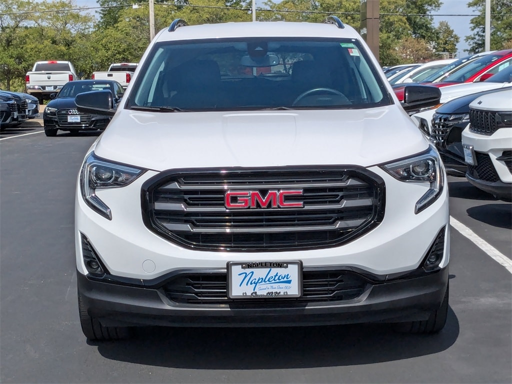 Used 2021 GMC Terrain SLT with VIN 3GKALVEV2ML303145 for sale in Aurora, IL