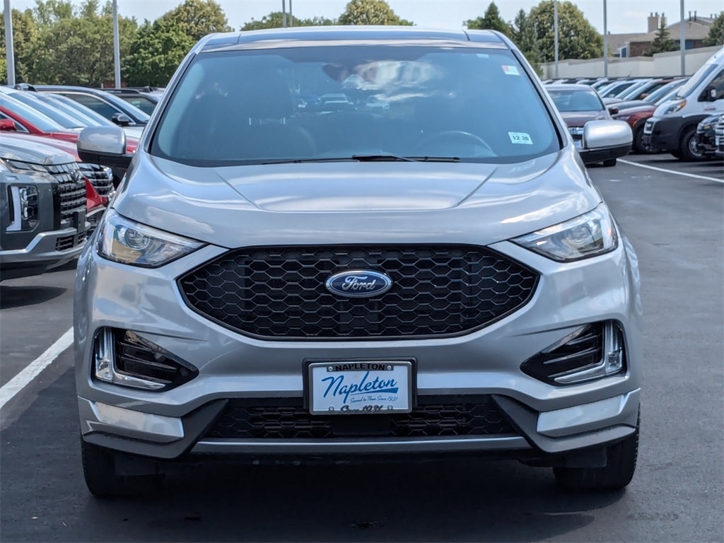 Used 2022 Ford Edge ST-Line with VIN 2FMPK4J94NBA10562 for sale in Aurora, IL