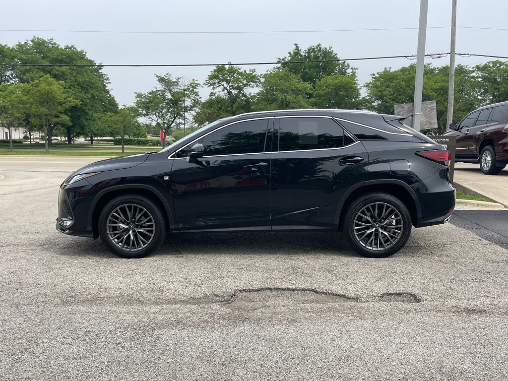 Used 2022 Lexus RX 350 F SPORT with VIN 2T2SZMDA3NC356539 for sale in Aurora, IL