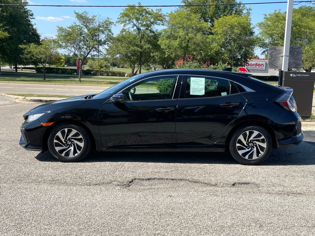 Used 2017 Honda Civic Hatchback LX with VIN SHHFK7H26HU232309 for sale in Aurora, IL
