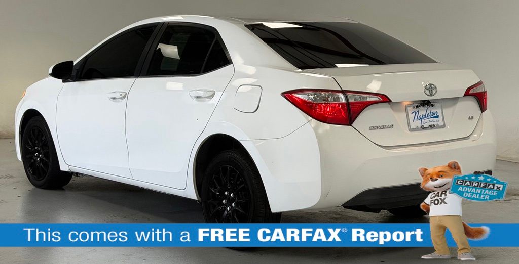 Used 2014 Toyota Corolla LE with VIN 5YFBURHE9EP027650 for sale in Aurora, IL