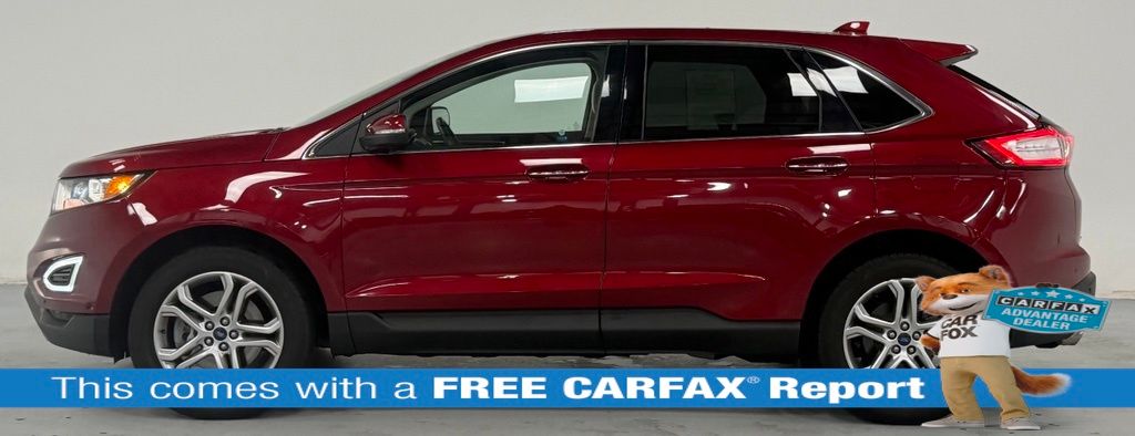 Used 2017 Ford Edge Titanium with VIN 2FMPK4K97HBB25787 for sale in Aurora, IL