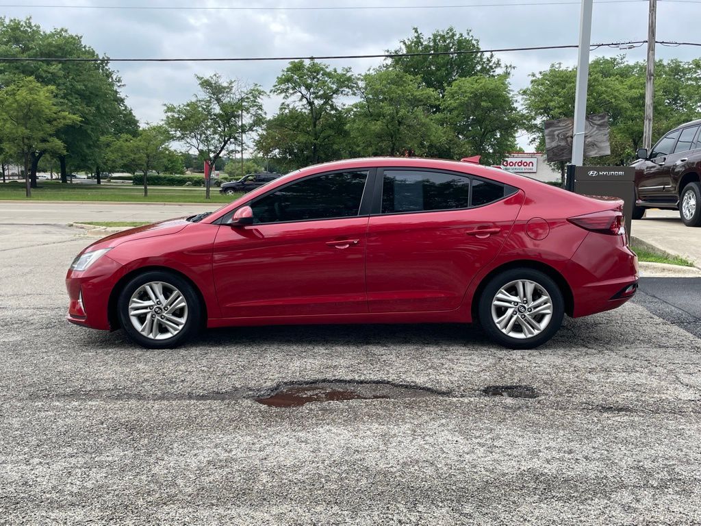 Used 2019 Hyundai Elantra SEL with VIN 5NPD84LF8KH404736 for sale in Aurora, IL