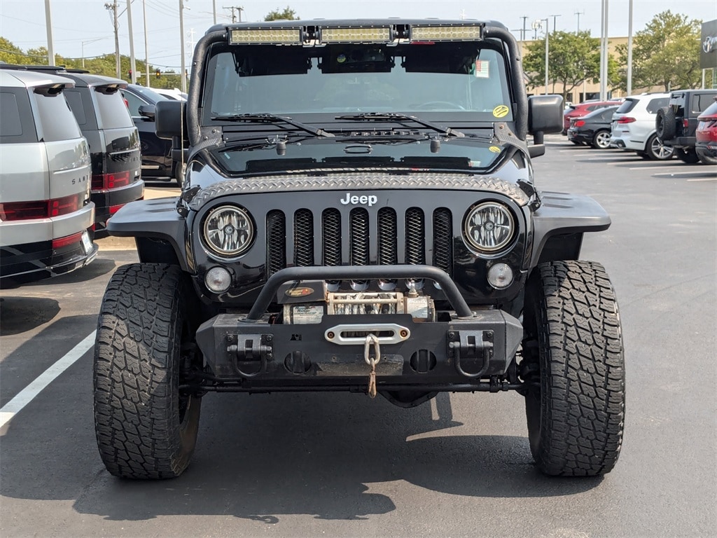 Used 2015 Jeep Wrangler Unlimited Rubicon with VIN 1C4HJWFG8FL566714 for sale in Aurora, IL