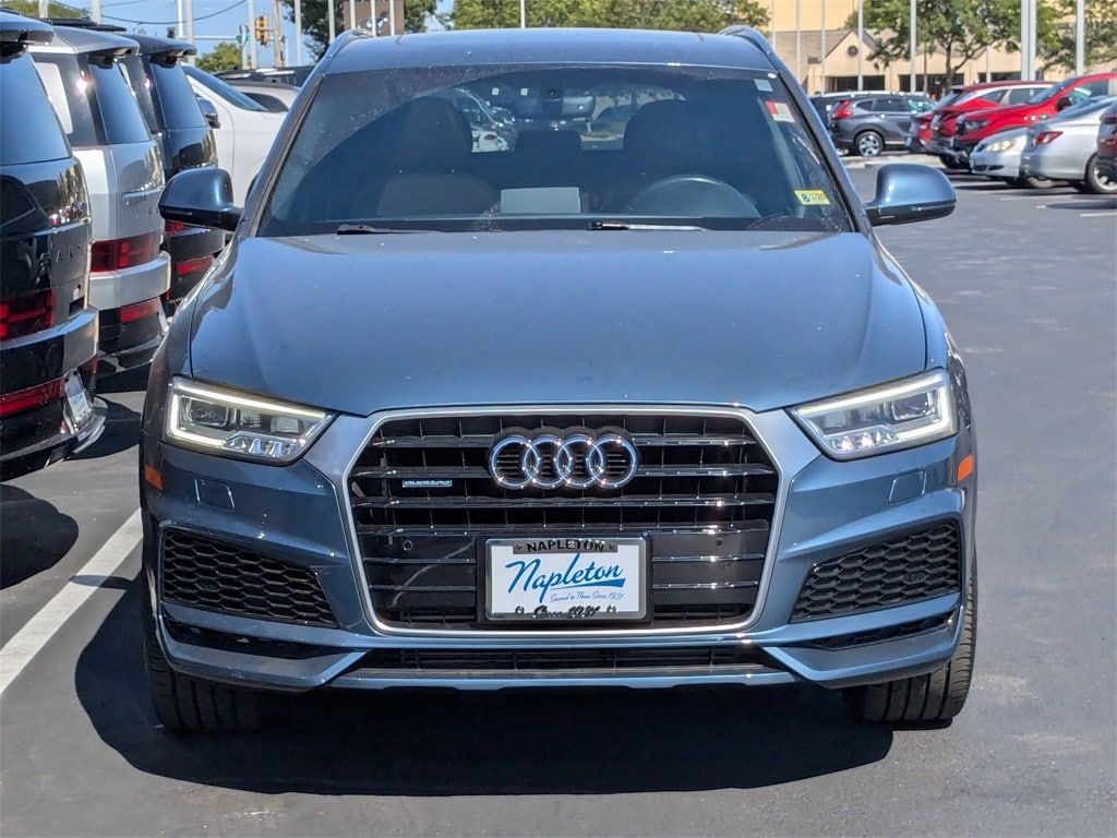 Used 2018 Audi Q3 Premium Plus with VIN WA1JCCFS7JR021232 for sale in Aurora, IL