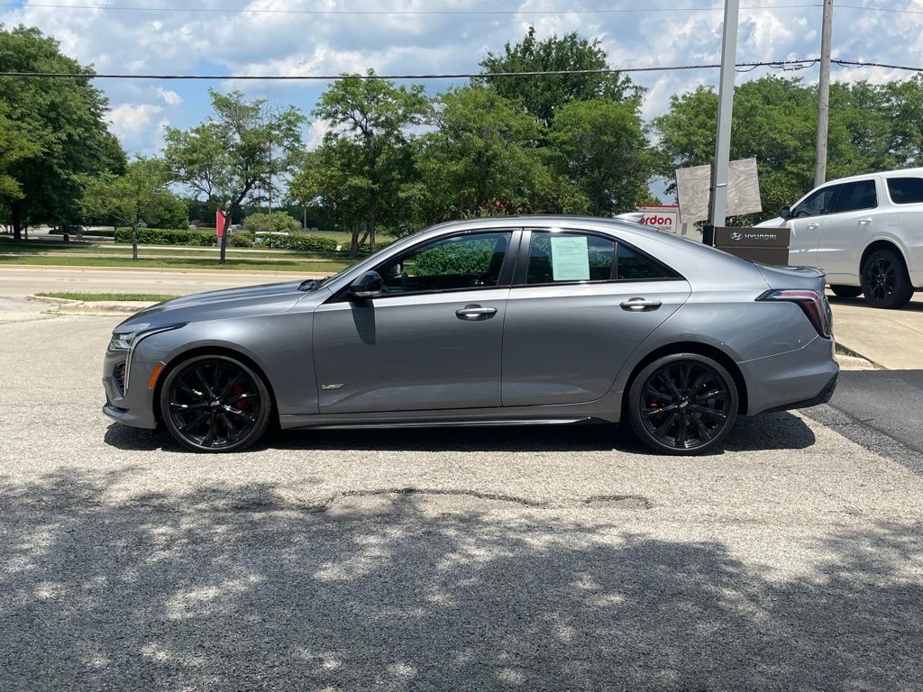 Used 2021 Cadillac CT4 V-Series with VIN 1G6DH5RL7M0147221 for sale in Aurora, IL