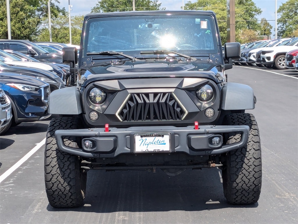 Used 2016 Jeep Wrangler Unlimited Rubicon with VIN 1C4BJWFG1GL284325 for sale in Aurora, IL