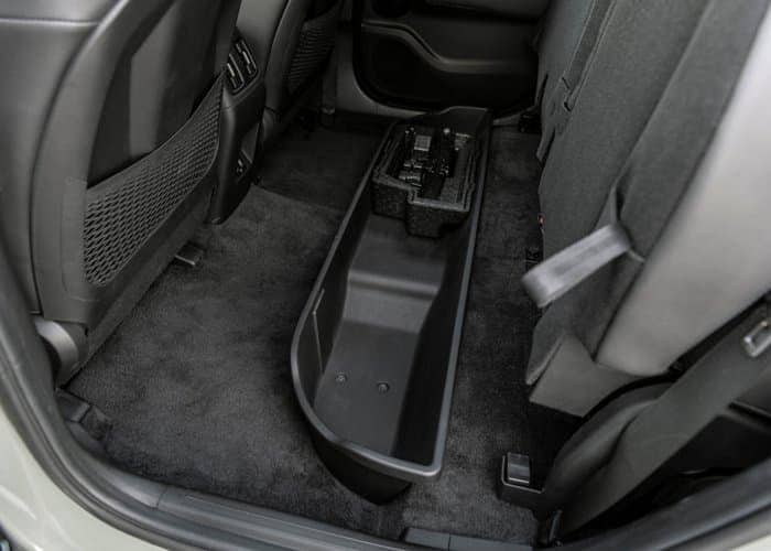 Hyundai Santa Cruz Backseat Storage Space