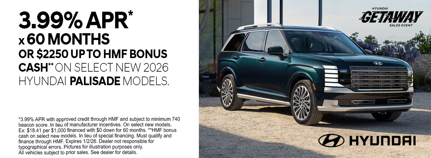 Hyundai Incentives December