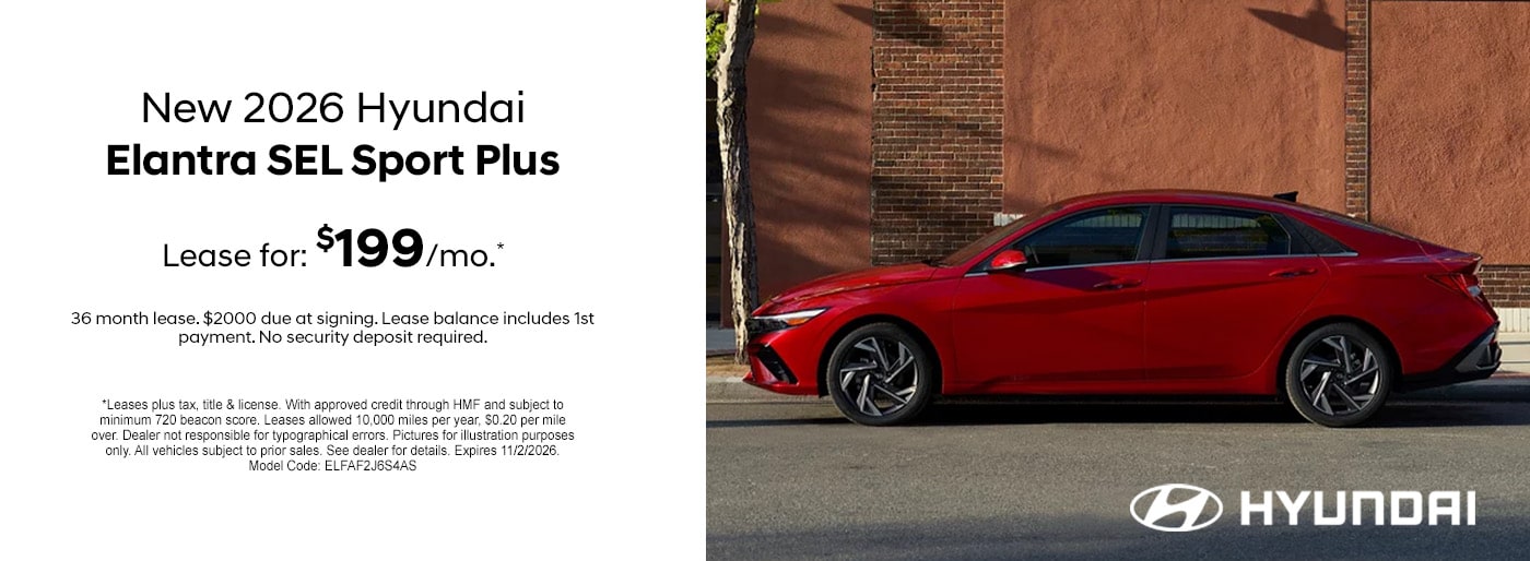 Hyundai Incentives October
