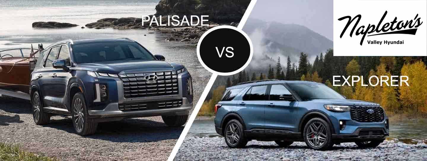 Hyundai Palisade vs Ford Explorer | Napleton's Valley Hyundai