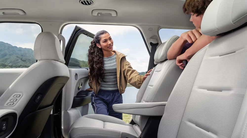 Hyundai Palisade Three-Row Interior