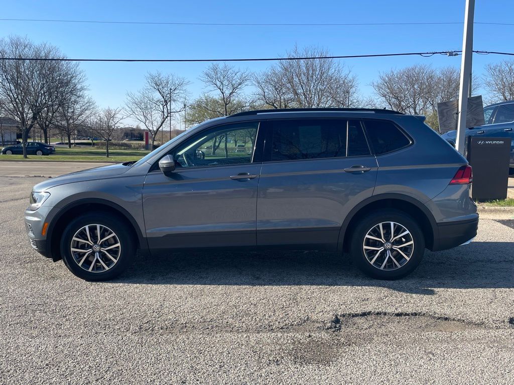 Used 2021 Volkswagen Tiguan S with VIN 3VV0B7AX2MM005767 for sale in Aurora, IL