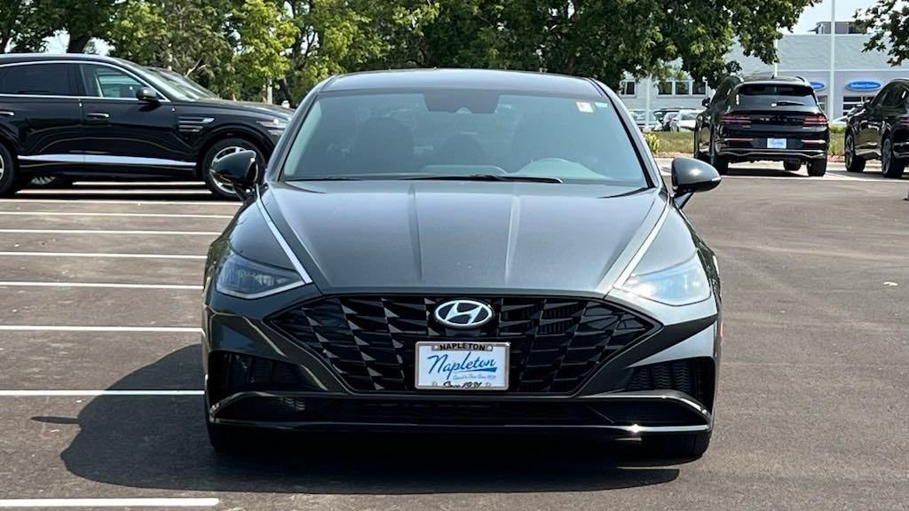 Certified 2021 Hyundai Sonata SEL Plus with VIN 5NPEJ4J25MH084061 for sale in Aurora, IL