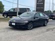New 2025 Hyundai Elantra Hybrid Blue Sedan