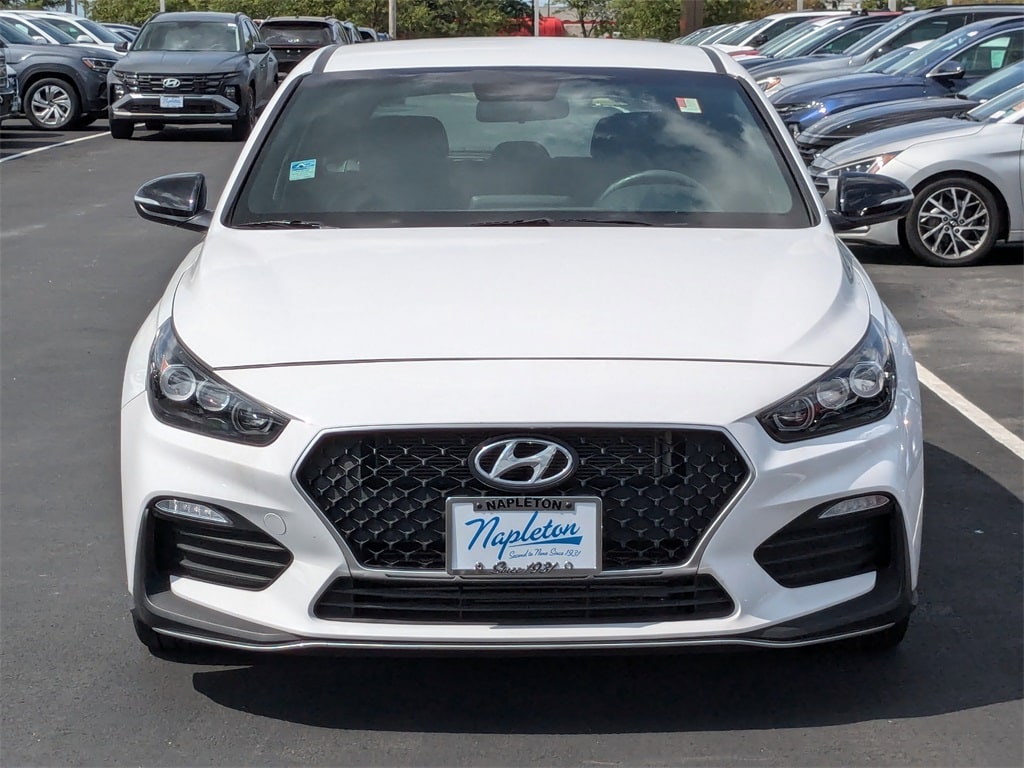 Certified 2020 Hyundai Elantra GT GT N Line with VIN KMHH55LC5LU119436 for sale in Aurora, IL