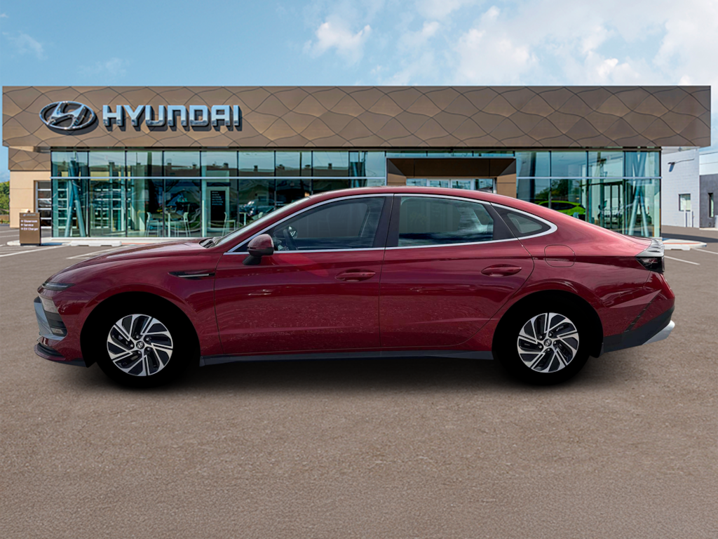 New 2026 Hyundai Sonata Hybrid Blue Sedan