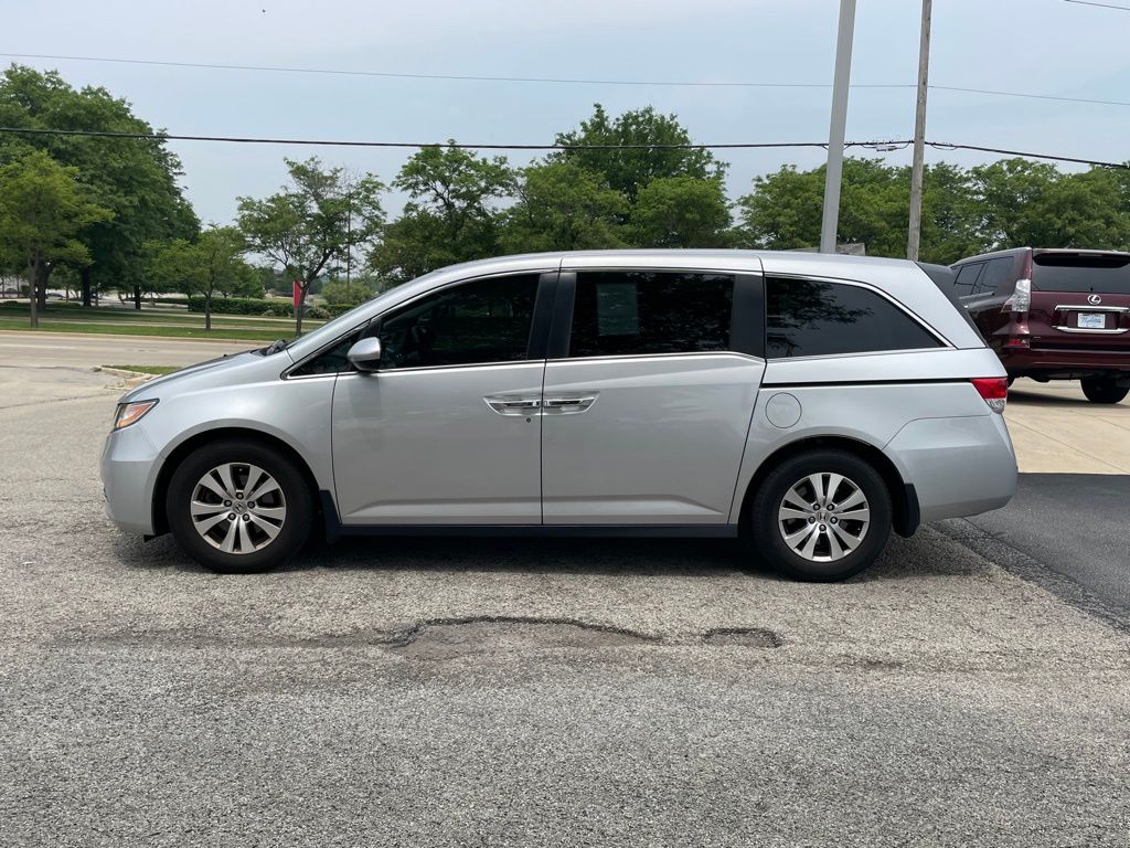 Used 2015 Honda Odyssey EX-L with VIN 5FNRL5H65FB055722 for sale in Aurora, IL