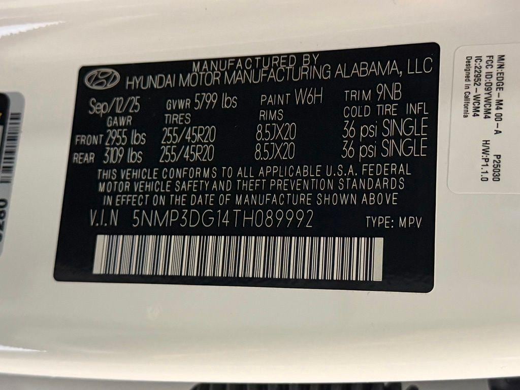 2026 Hyundai Santa Fe Limited - Photo 29