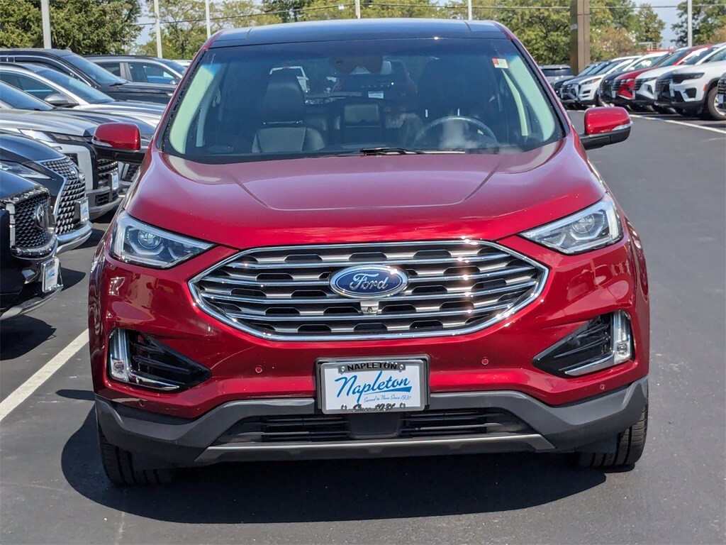 Used 2019 Ford Edge Titanium with VIN 2FMPK4K99KBC44786 for sale in Aurora, IL