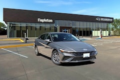 2025 Hyundai Elantra Hybrid Blue Sedan