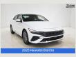 New 2025 Hyundai Elantra Hybrid Blue Sedan