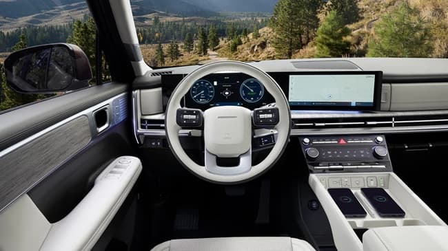 Santa Fe Hybrid Infotainment