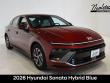New 2026 Hyundai Sonata Hybrid Blue Sedan