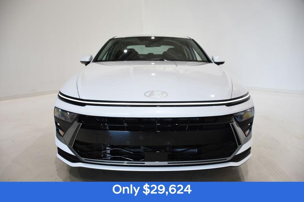 New 2026 Hyundai Sonata Hybrid Blue Sedan