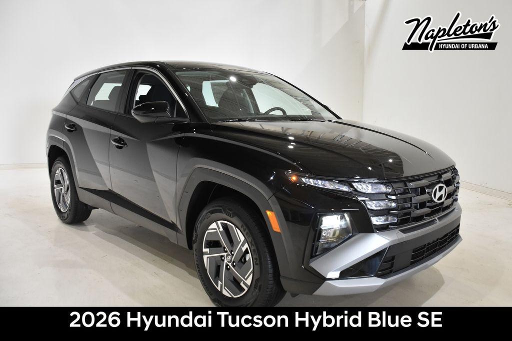 New 2026 Hyundai Tucson Hybrid Blue SUV