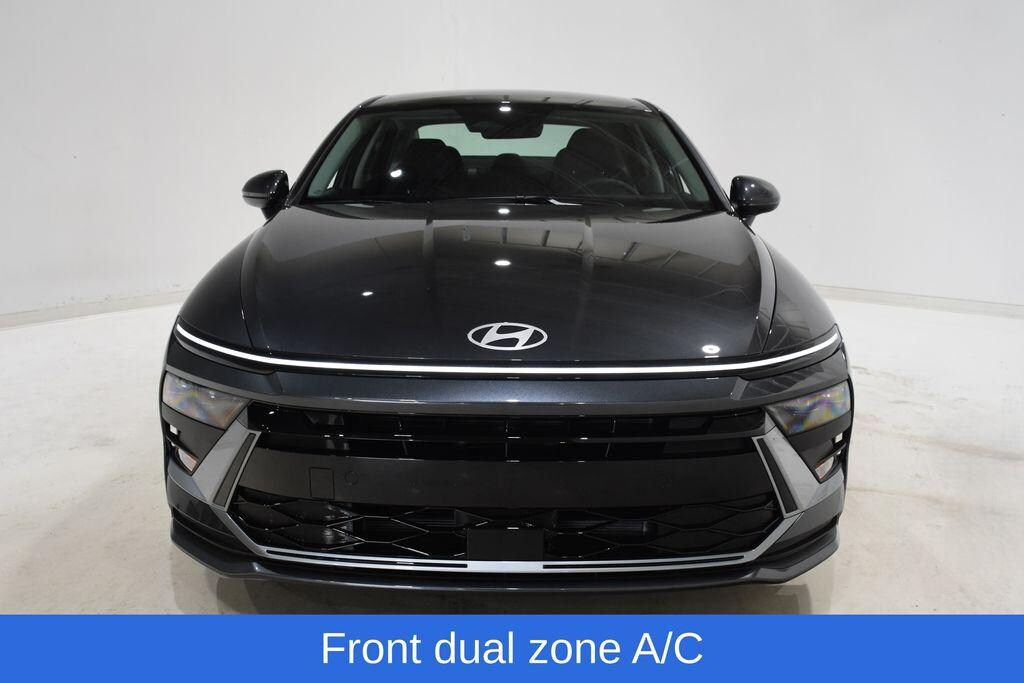 New 2026 Hyundai Sonata Hybrid Blue Sedan