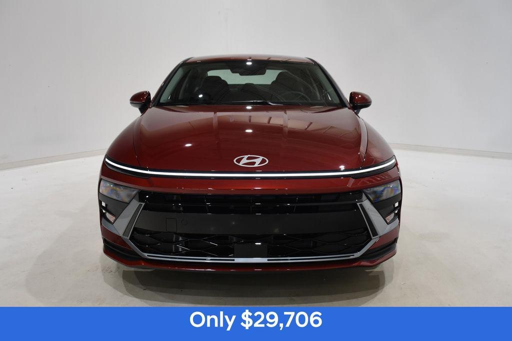 New 2026 Hyundai Sonata Hybrid Blue Sedan