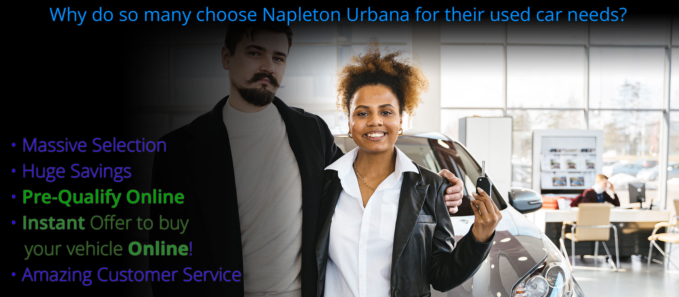 Urbana Used Car Dealership Sale