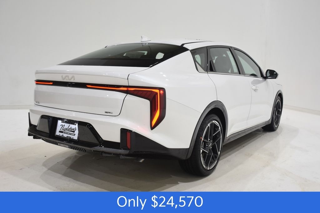 New 2025 Kia K4 GT-Line Sedan