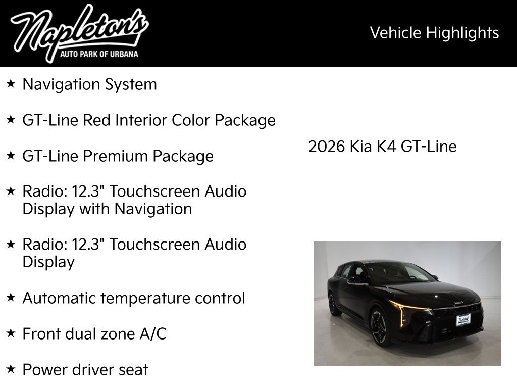 2026 Kia K4 GT-Line - Photo 15