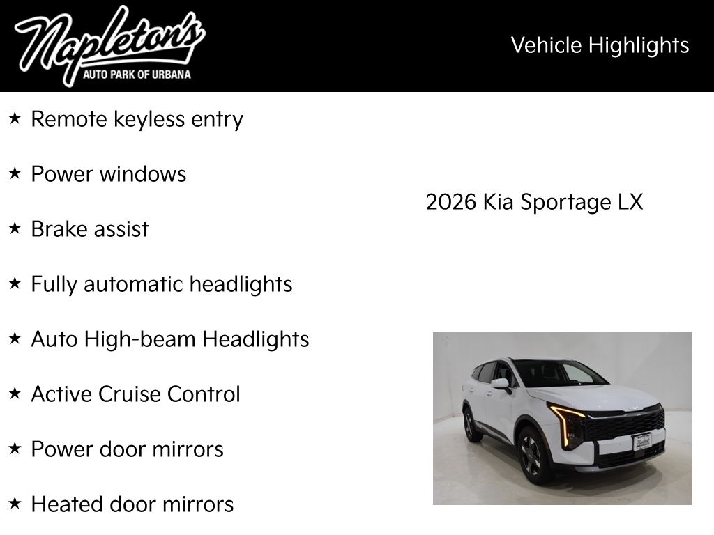 2026 Kia Sportage LX - Photo 15