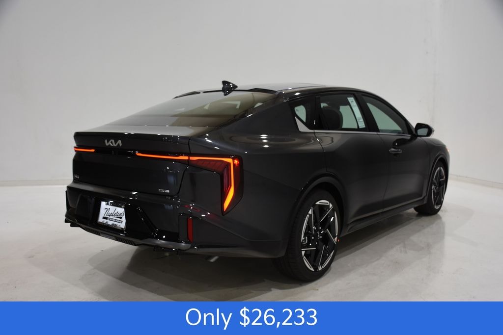 New 2025 Kia K4 GT-Line Sedan