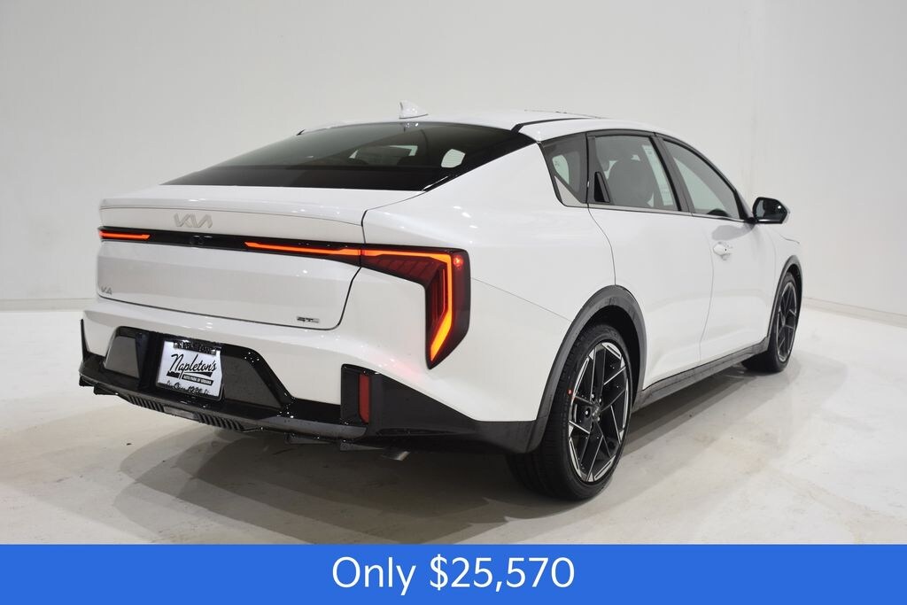 New 2025 Kia K4 GT-Line Sedan