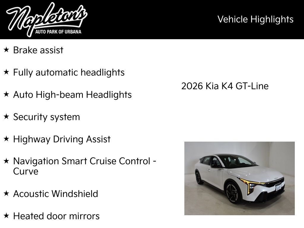 2026 Kia K4 GT-Line - Photo 16
