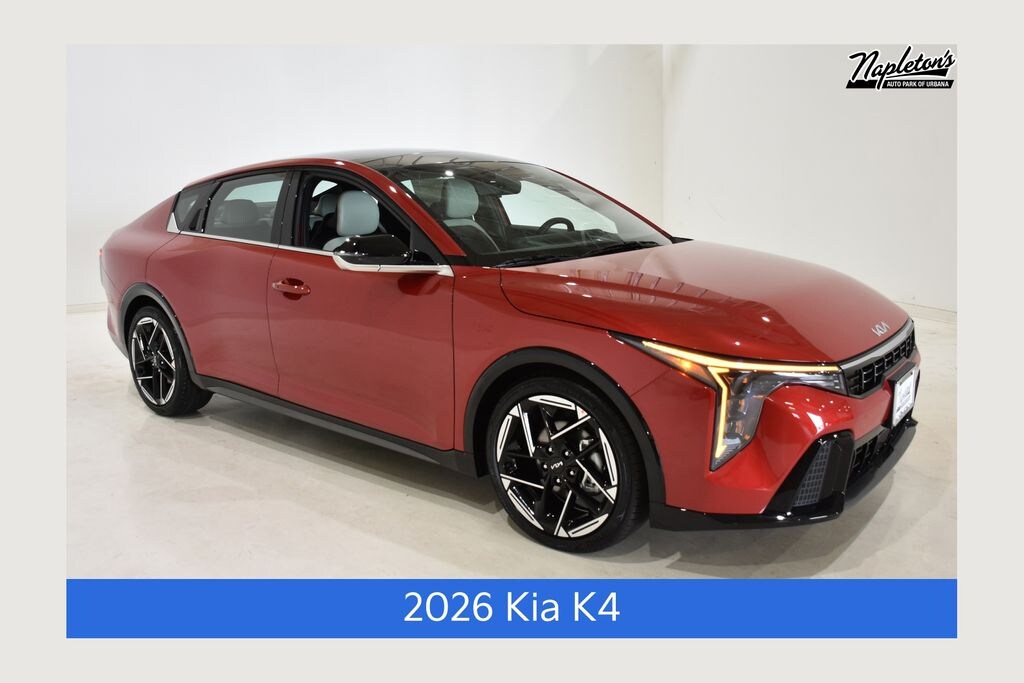 New 2026 Kia K4 GT-Line Sedan
