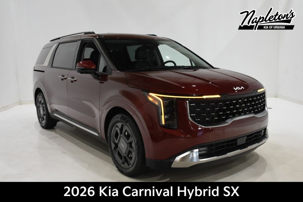 New 2026 Kia Carnival Hybrid SX Van Passenger Van