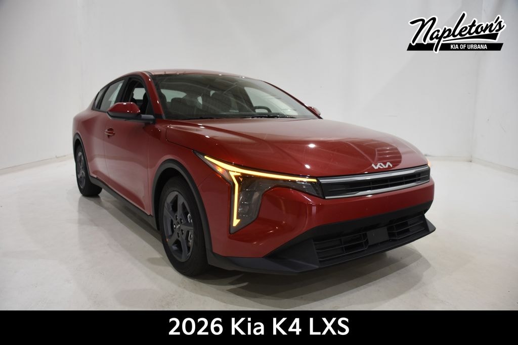 New 2026 Kia K4 LXS Sedan